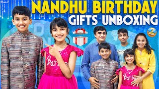 UNBOXING BIRTHDAY Gift's || Birthday Celebration || V5Familyshow @v5familyshow