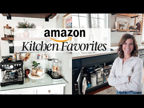 AMAZON KITCHEN FAVORITES | AESTHETIC AND FUNCTIONAL KITCHEN ORGANIZATION