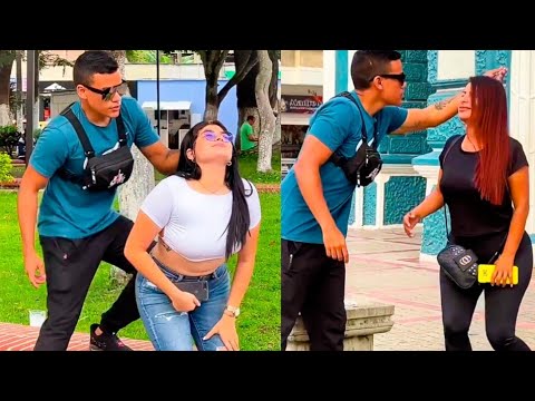 Crazy girls funny reactions😜😜| #prank #viral #funny #reaction #girls