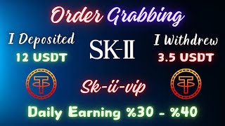 New USDT Earning Website Best Order Grabbing Website #ordergrabbing #usdtearning #usdtearningapp