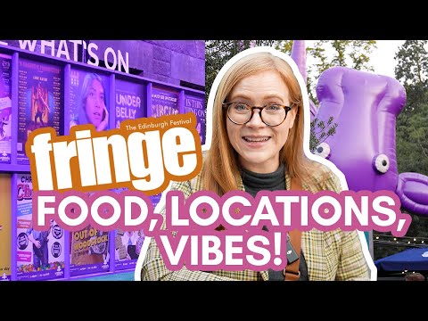 FRINGE 2024 and EDINBURGH MILITARY TATTOO | Best areas, food and ✨VIBES✨