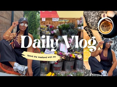 Vlog:These Kids Gone Eat Us Out A House & Home, At Home Silk Press, Trader Joe’s Haul + Quick Meals