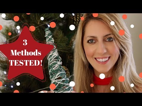 DIY Yarn Christmas Tree - 3 METHODS TESTED!!