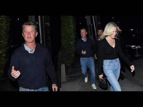 American Radio Host Billy Bush Steps Out For Dinner With Friends in Santa Monica!