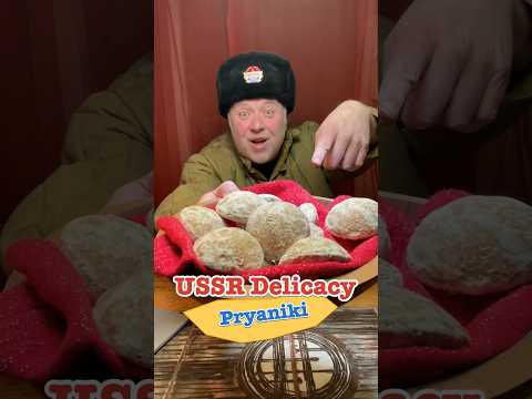 USSR Delicacy: Pryanik #crazyrussiandad #ussr #sovietunion #soviet #russianfood #pryanik #dessert