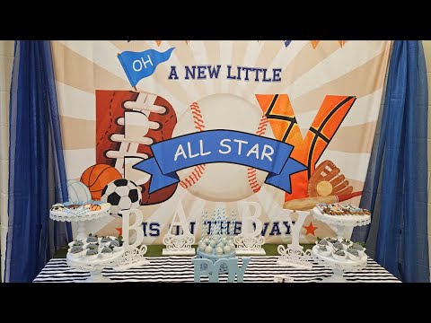 Baby Shower/Sports Theme