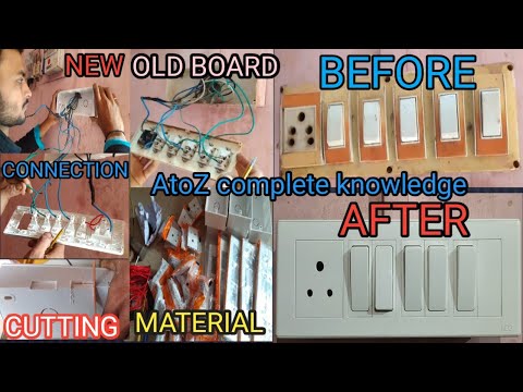 AtoZ completely electrical house wiring connection🪛 full knowledge #akelectricalwork #treding #virul