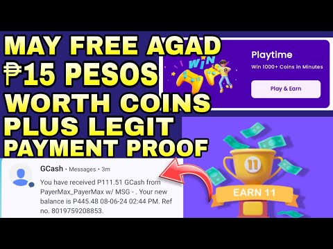 MAY FREE ₱15.00 WORTH GCASH AGAD PLUS EARN 11 APP P111.51 GCASH PAYMENT PROOF NEW PAYING APP