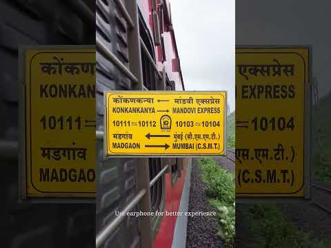 Indian Railways Journey | Sounds of Train Vendors #shorts #indianrailways #konkanrailway