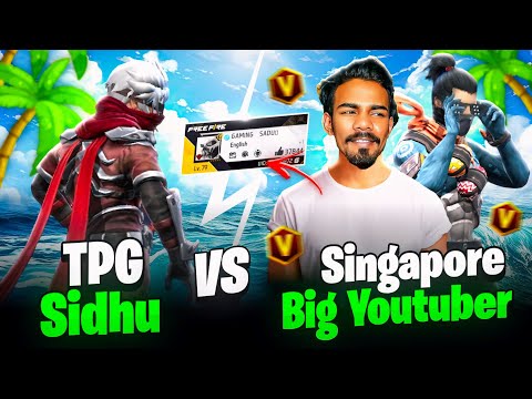 TPG SIDHU 📲 🇮🇳 VS  🇱🇰 V BADGE YOUTUBER 🖥🔥 BEST OF 3 IN LIVE 🤯 CRAZY REACTIONS 😱 - TPG SIDHU