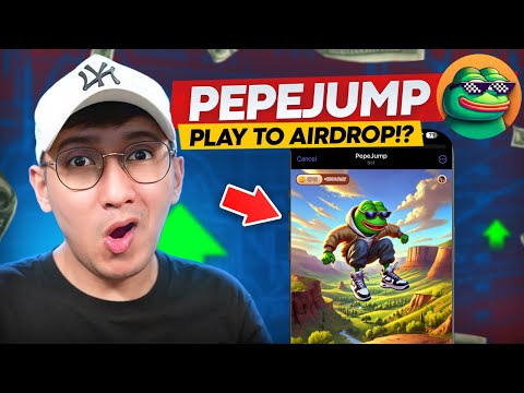 PepeJump - Play to Airdrop on Telegram!? | Tagalog