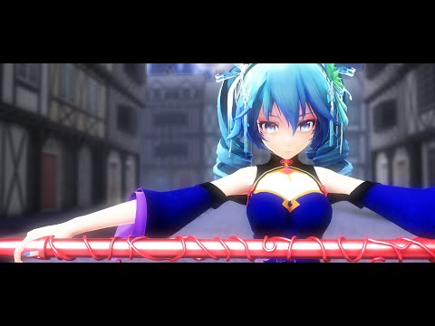 【MMD】Tda式改変GUMI、ミクで『ジャバヲッキー・ジャバヲッカ』