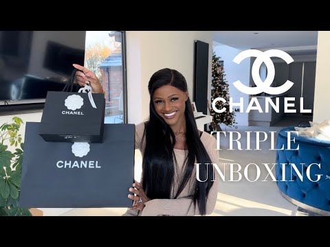 Luxury CHANEL HAUL Triple Unboxing and Review | EARRINGS BROOCH SCARF STOLE