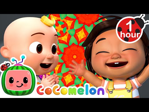 Color Kaleidescope | with Nina and JJ | Cocomelon Nursery Rhymes for Kids