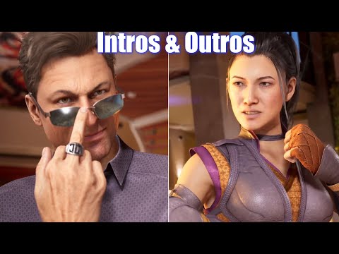 MK1 All Characters Intros & Outros So Far - Mortal Kombat 1 Beta