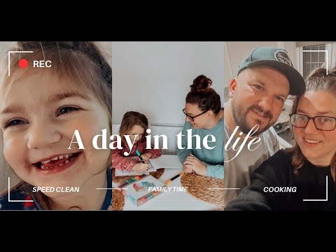 SPEND THE DAY WITH ME | SPEED CLEAN, COOKING DINNER & FAMILY TIME | REALISTIC MUM LIFE