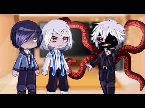 Tokyo Ghoul React To Kaneki Ken || Gacha React