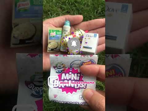 Mini Brands Unboxing Super Rare Gold