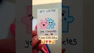 Diy gift idea / cute gift / gift card / last min gift idea / sumanroat #trending #diy #shorts #cute