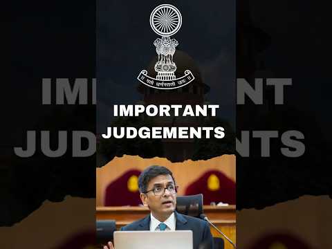 Important Judgements | Current Affairs #parchamclasses #ssc