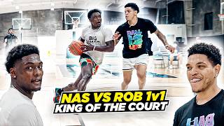 Nas & Rob CHECK UP in 1v1 King Of The Court | Ft Burke & B Ellis | Ep 6