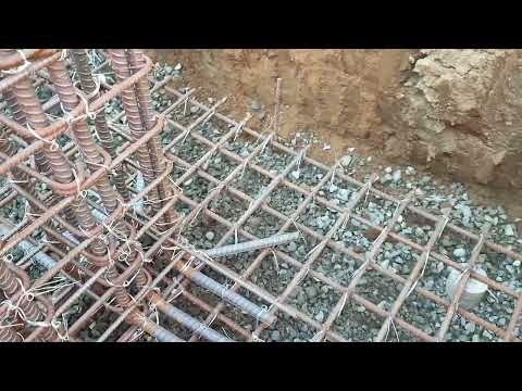 rebars footing,column and tie beam #work #rebars#steelworks #aboutconstruction