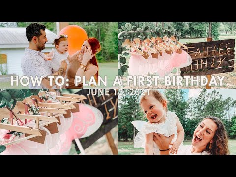 How To Plan A FIRST BIRTHDAY PARTY on a Budget // Theme, DIY Projects, Decor, Tips, and MORE