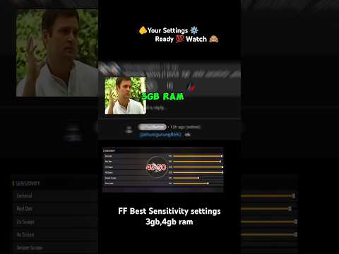 FF ⚡Best Sensitivity settings ⚙️ For🫵 😤HeadShort📱Your comment ready😊#freefire #foryou #foryoupage