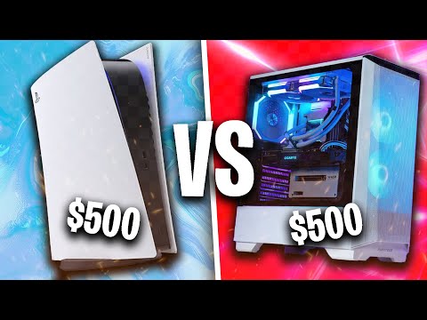 Best PS5 Killer in 2024 🎮 $500 GAMING PC BUILD!