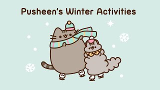 Pusheen's Winter Activities