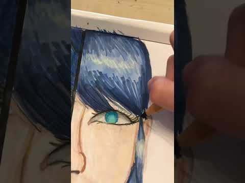 Drawing Marinette Part 2! Hope u like it:) #viral #art #artist #drawing #fypシ #fyp #shorts :D