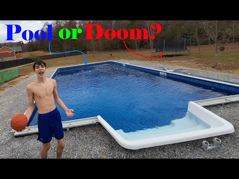 Homeschool PE:  Trampoline or Pool?