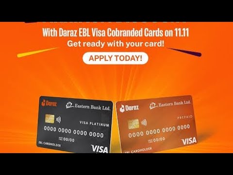 Daraz Bank Card Cashback All supported bank #daraz #darazcardoffer