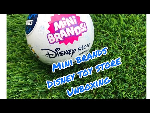 Opening Mini Brands Toy Store Edition #MiniBrands #MiniBrandsDisney #zuru