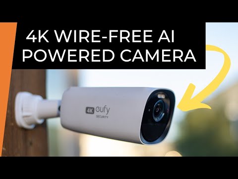 4K Solar Outdoor Camera with Onboard AI // EufyCam3