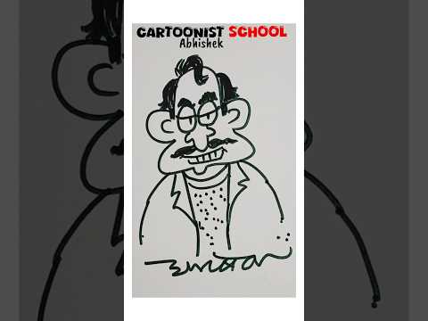 cartoon drawing easy step by step | how to draw cartoon | all cartoon drawing | #shorts