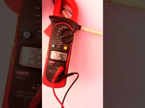 Window AC Installation || Window AC watt check with Clamp meter #viral #foryou