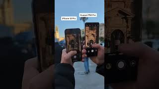 😱iPhone 13 Pro vs. Huawei P50 Pro  camera quality #SmartphoneBattle #TechComparison #iPhoneVsHuawei