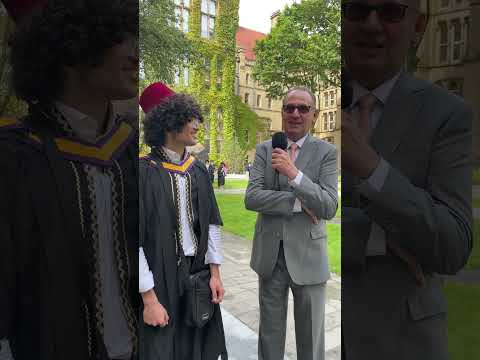 Parents talk about how proud they are of our Manchester graduates 2024