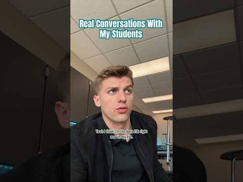 Real conversations with my students #teacherlife #teacher #teachersofyoutube