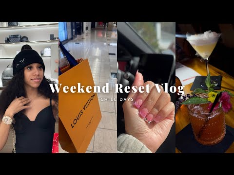 VLOG: Weekend Reset! Shopping , Birthday surprise , P.O. Box opening, Nails + MORE!