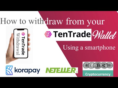 How to withdraw from your Tentrade wallet