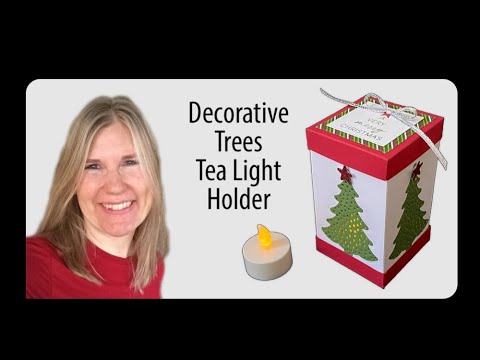 Decorative Trees Tea Light Holder