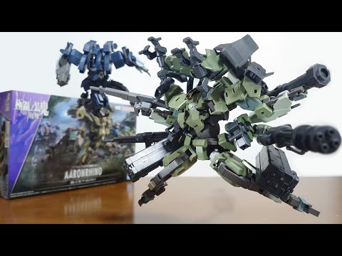 (Can it be combined to expand the sub-arm!?)HG 1/72 Aaron Rhino Review