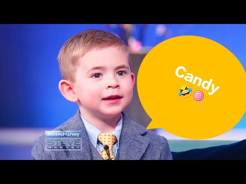 Tommy the extraordinary kid in Steve Harvey show # funny moments😂 #shorts