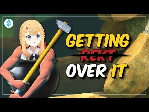 【Getting Over It】If i curse, stream ends.【AOI ID】