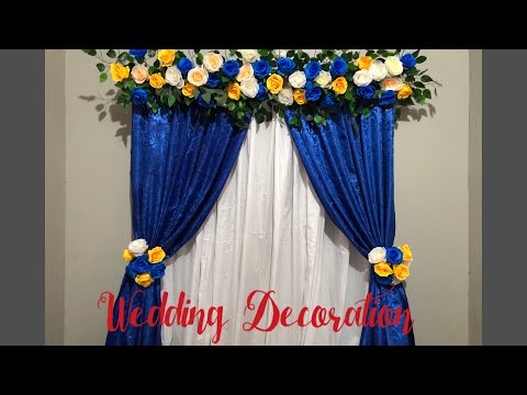 Wedding Decoration | Blue Theme