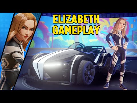 ELIZABETH SWANN GAMEPLAY | Disney Speedstorm