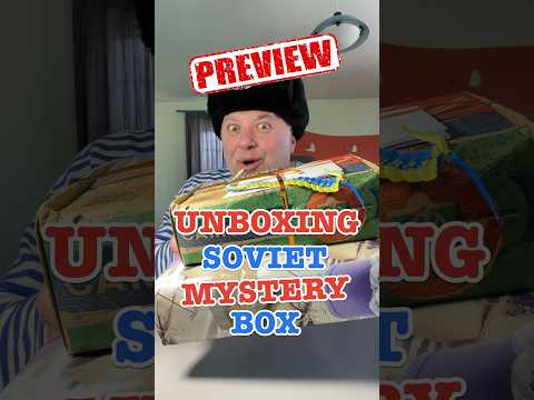 [Preview] Unboxing of Soviet Mystery Box #crazyrussiandad #ussr #soviet #sovietunion