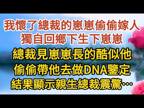 《總裁不婚》第04集： 我懷了總裁的崽崽偷偷嫁人，獨自回鄉下生下崽崽，總裁見崽崽長的酷似他，偷偷帶他去做DNA鑒定，結果顯示親生總裁震驚……#戀愛#婚姻#情感 #愛情#甜寵#故事#小說#霸總